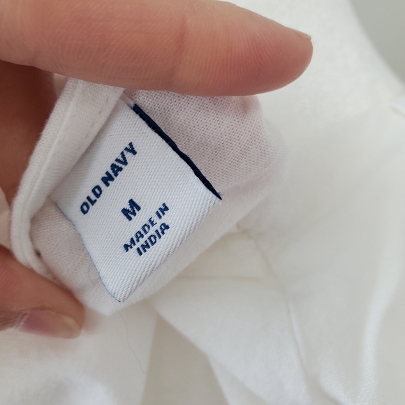 Old Navy White Blouse Size M - Picture 5 of 5